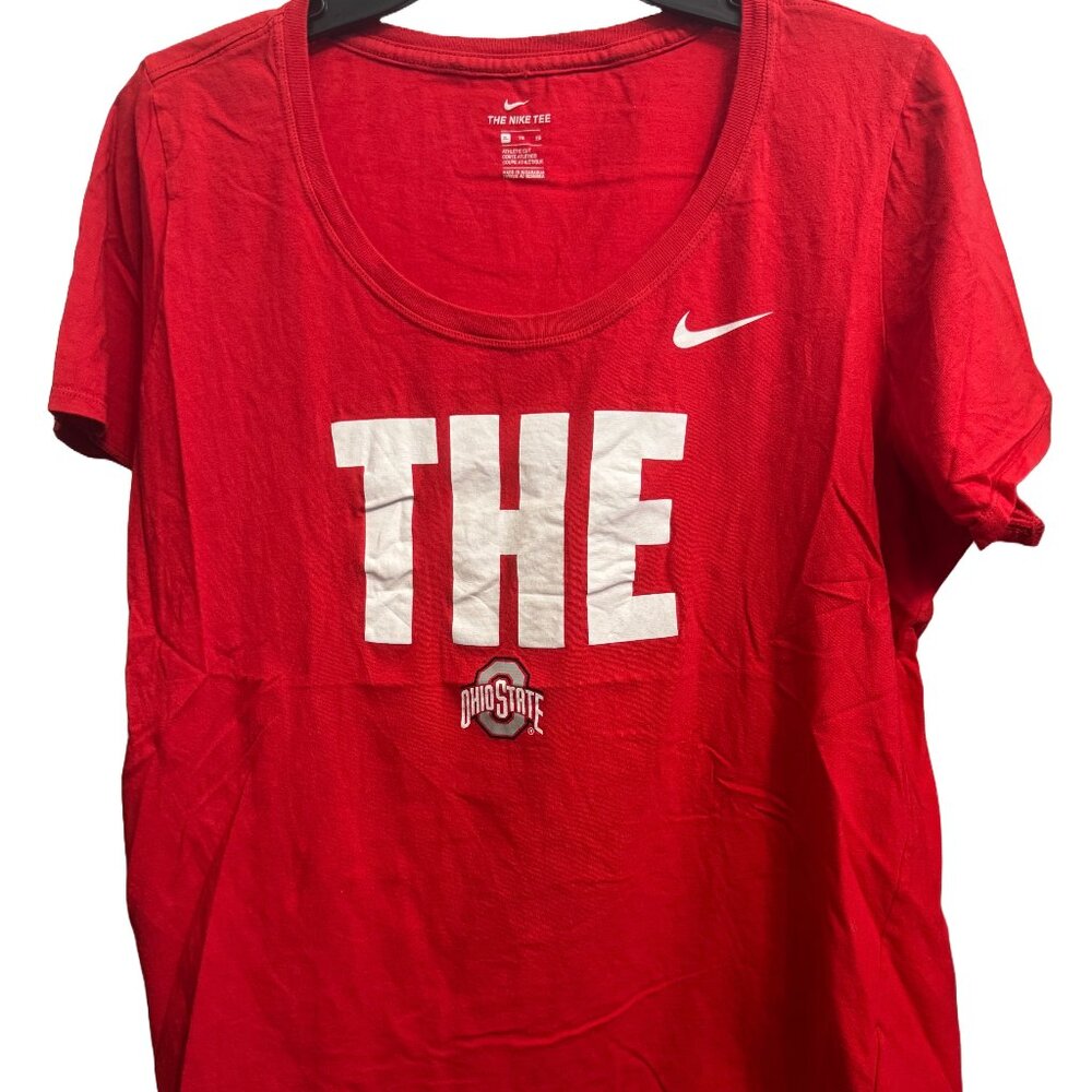OSU Ohio State University Buckeyes Nike Women's Tee Shirt, XL